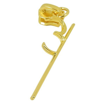 Zinc Alloy Golden Letter 31 Zipper Puller